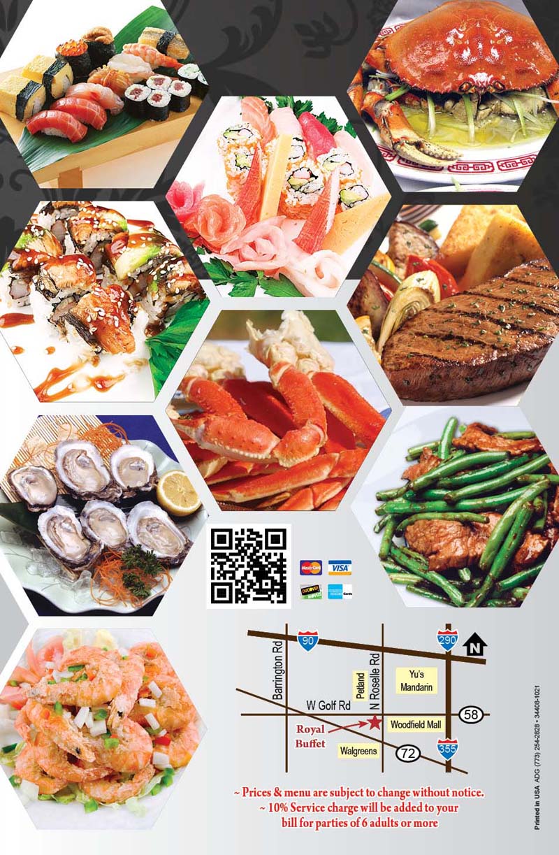 Menu Royal Buffet